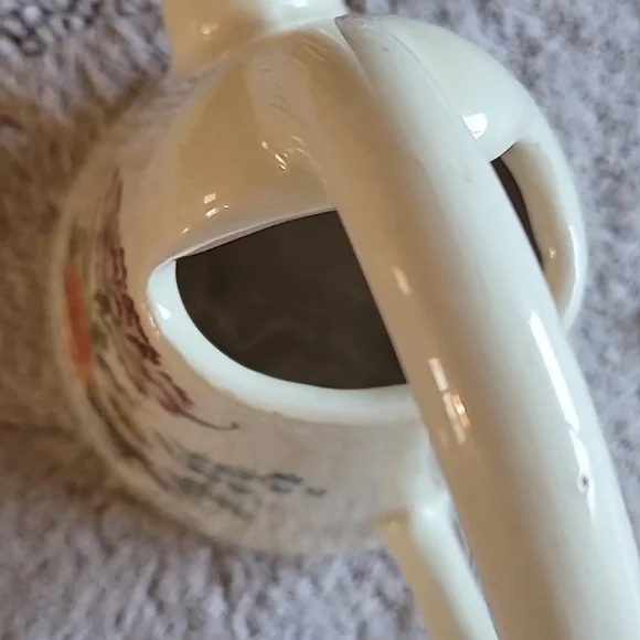 Vintage Arnels Ceramic Water pitcher Floral Details White‎ Ceramic - Picture 14 of 14